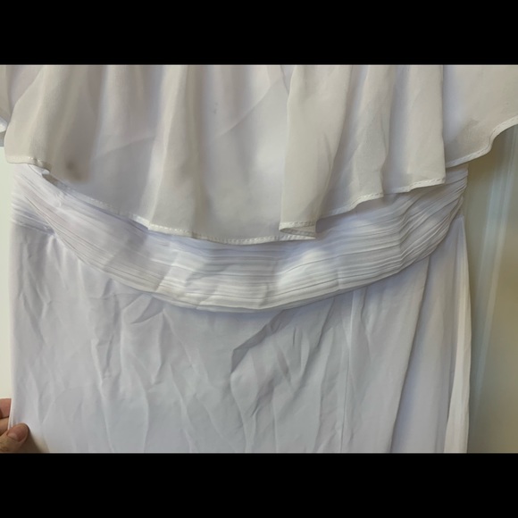 Ever-Pretty - Off the Shoulder Bridesmaid Dress with Thigh Split - Picture 6 of 10